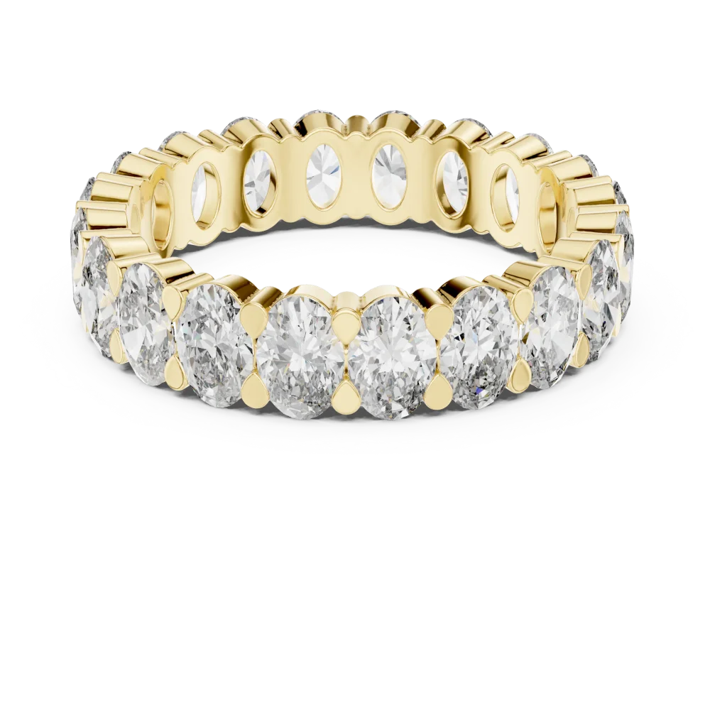Ethereal Oval Cut Infinite Eternity Band - Image 2