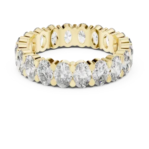 Ethereal Oval Cut Infinite Eternity Band - Image 2