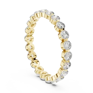 Ethereal Round Brilliant Eternity Band - Image 3