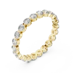 Ethereal Round Brilliant Eternity Band
