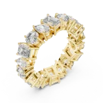 Infinite Symphony Pear, Round, and Emerald Eternity Band