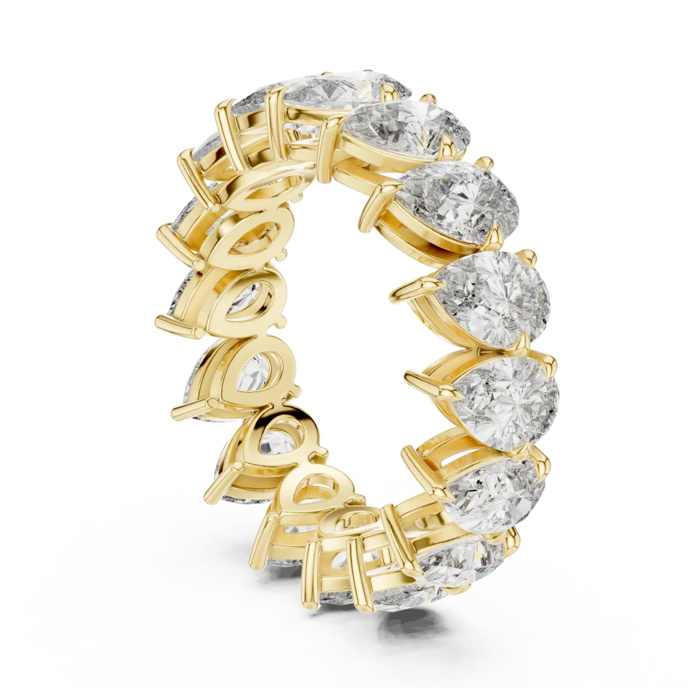 Infinite Pear Ethereal Eternity Band - Image 3