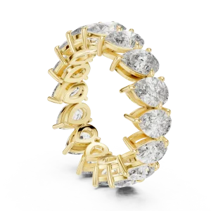 Infinite Pear Ethereal Eternity Band - Image 3