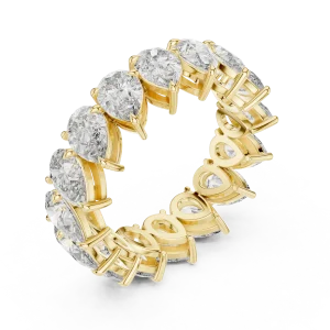 Infinite Pear Ethereal Eternity Band