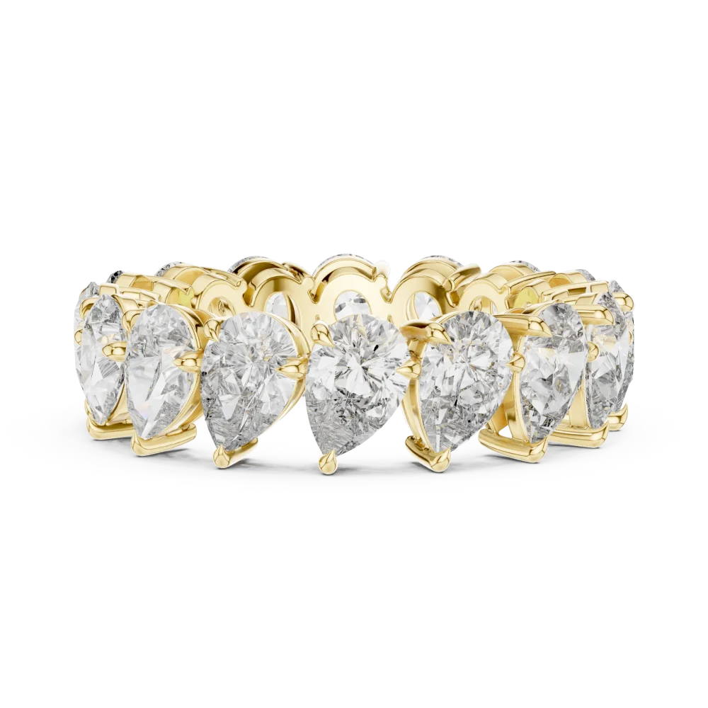 Infinite Pear Ethereal Eternity Band - Image 4