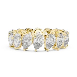 Infinite Pear Ethereal Eternity Band - Image 4