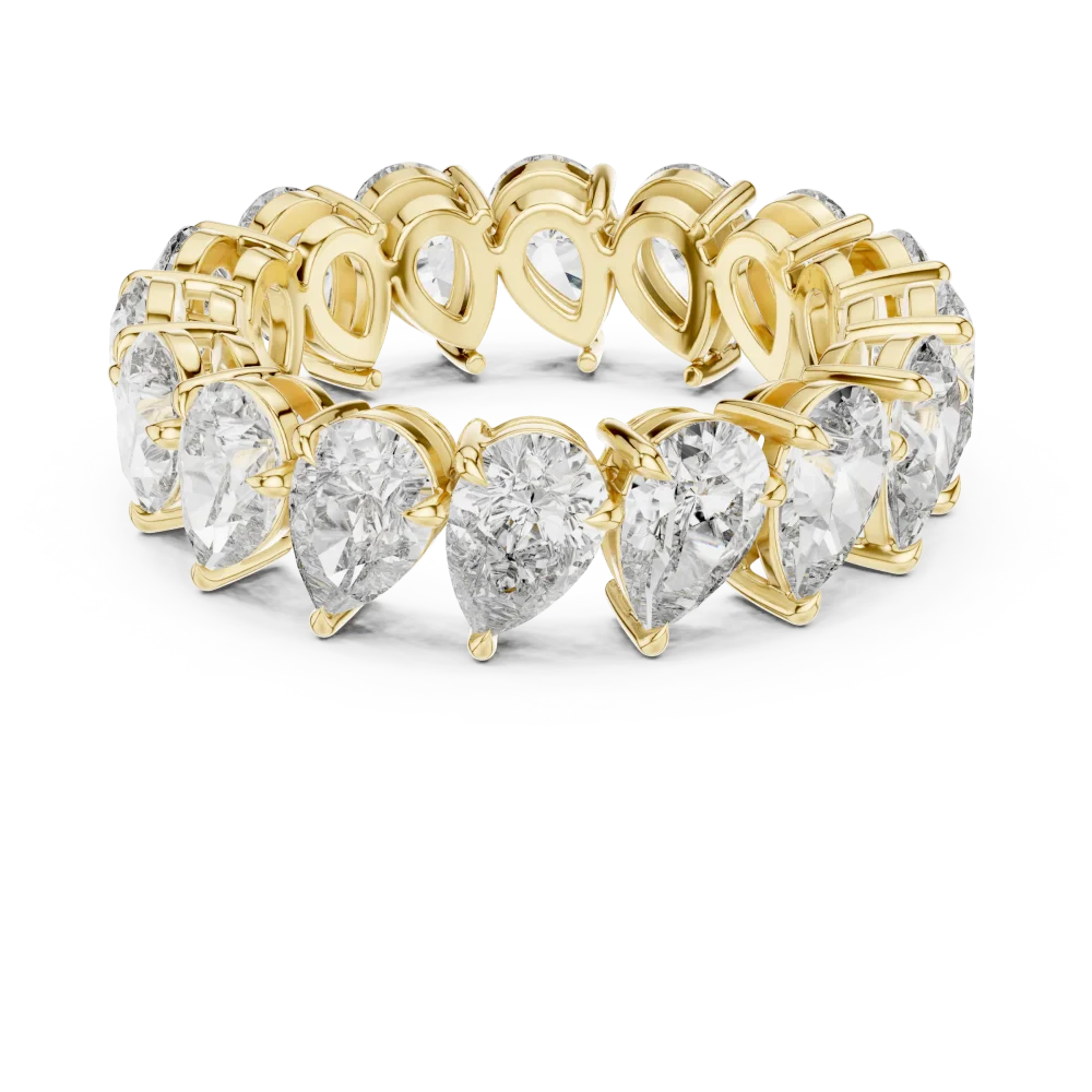 Infinite Pear Ethereal Eternity Band - Image 2