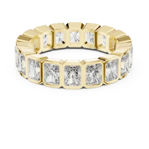 Radiant Architectural Bezel-Set Eternity Diamond Band - Image 2