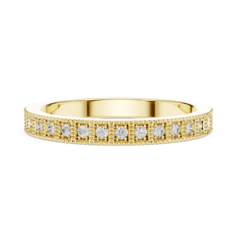 Luminary Round Pavé-Set Eternity Band - Image 4