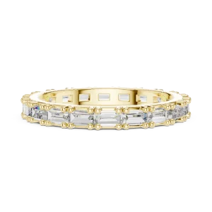 Infinite Symmetry Baguette Cut Architectural Eternity Band - Image 4