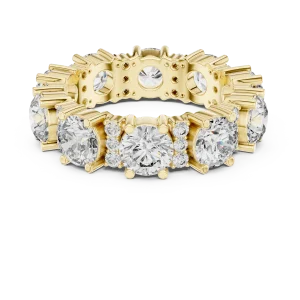 Infinite Luminary Round Brilliant Eternity Band - Image 2