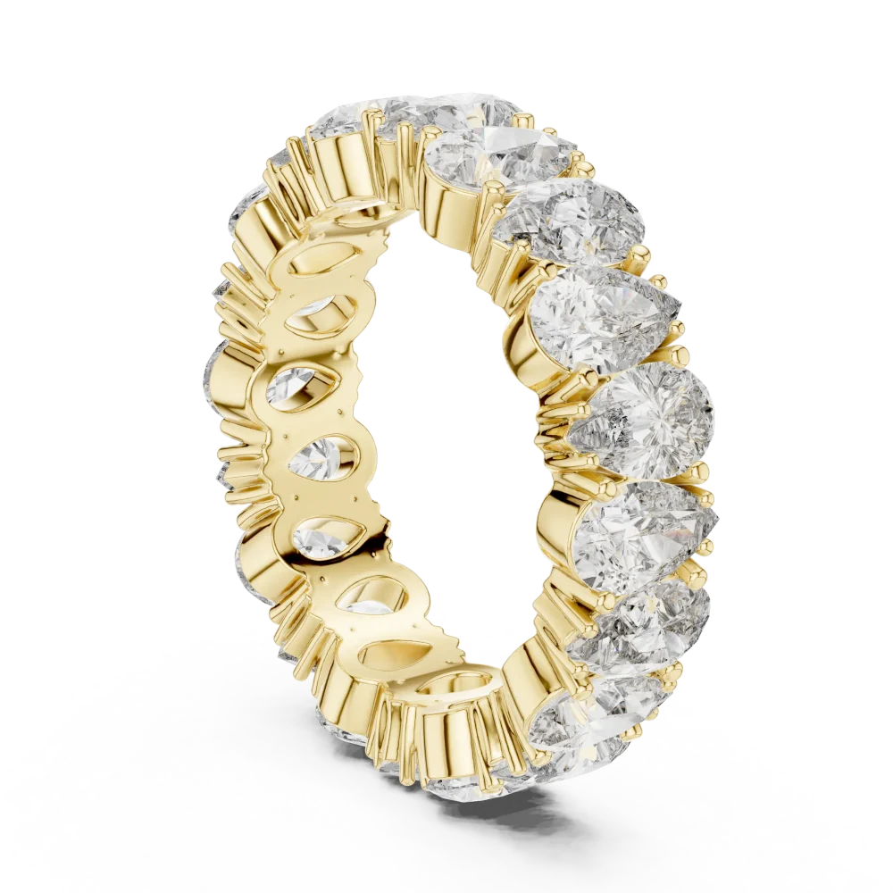 Ethereal Pear Cut Infinite Eternity Band - Image 3