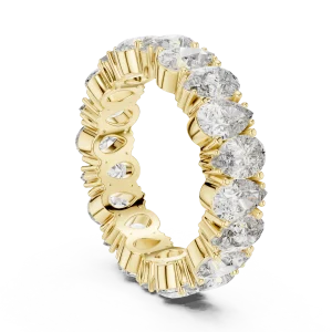 Ethereal Pear Cut Infinite Eternity Band - Image 3