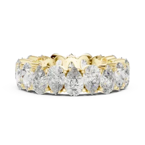 Ethereal Pear Cut Infinite Eternity Band - Image 4