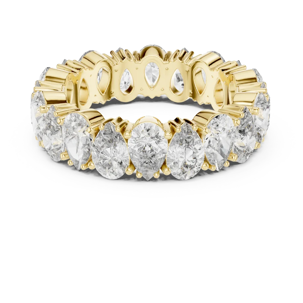 Ethereal Pear Cut Infinite Eternity Band - Image 2