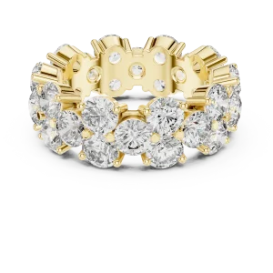 Infinite Radiance Round Cut Double Row Eternity Band - Image 2