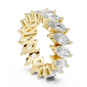 Ethereal Marquise Cut Infinite Eternity Band - Image 3