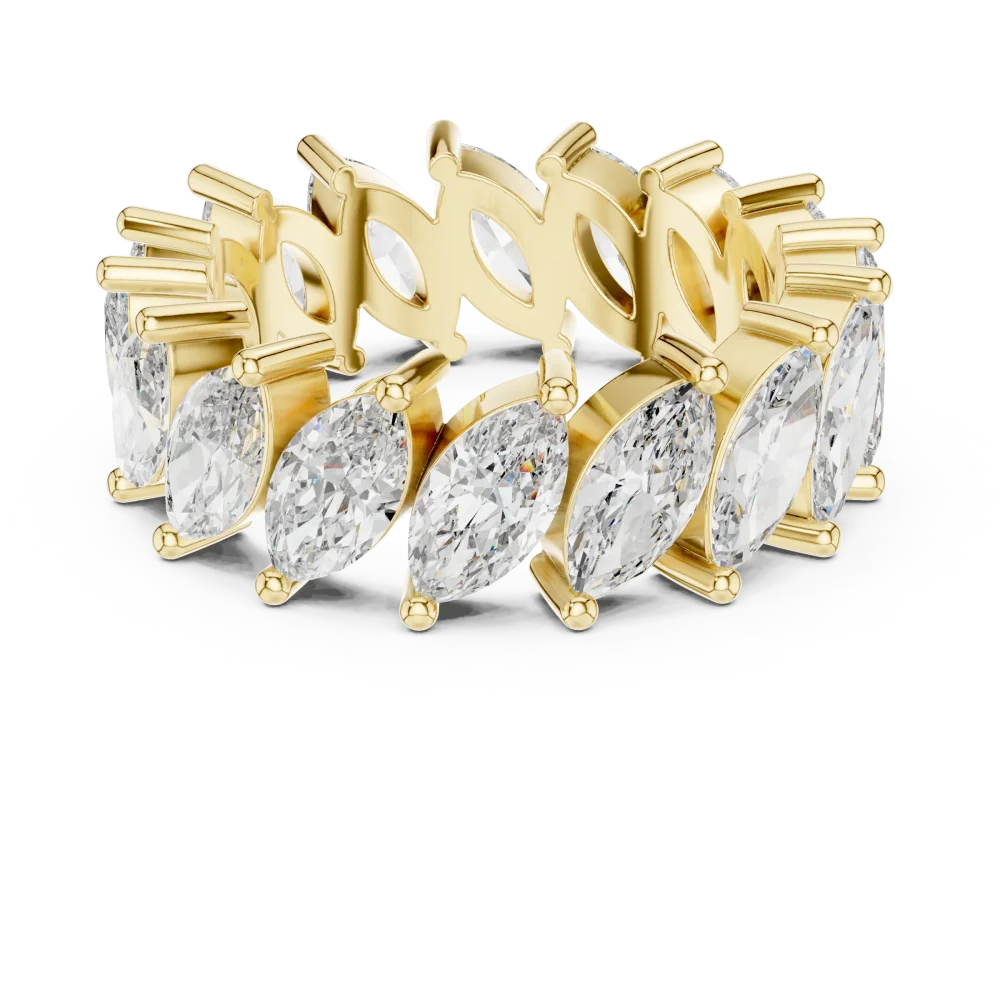 Ethereal Marquise Cut Infinite Eternity Band - Image 2