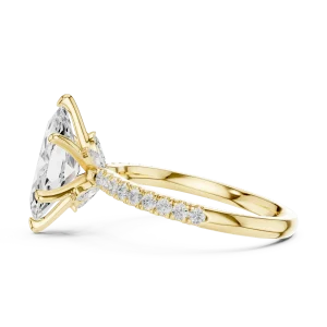 Ethereal Marquise Solitaire Engagement Ring - Image 4