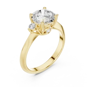 Ethereal Luminary Round Brilliant Solitaire Engagement Ring