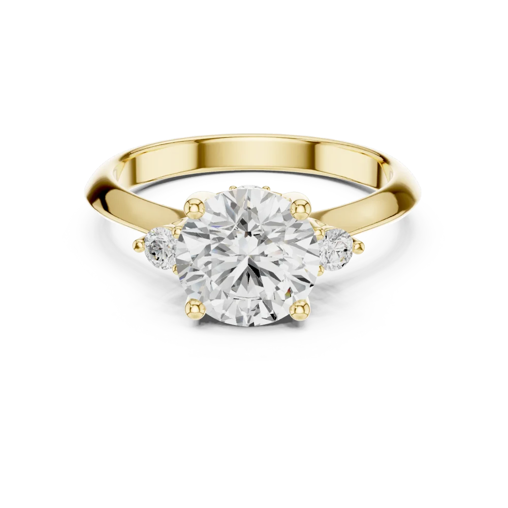 Ethereal Luminary Round Brilliant Solitaire Engagement Ring - Image 2