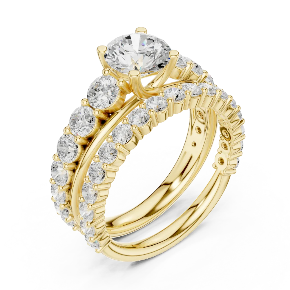 Celebrate forever with this stunning Solitaire ring featuring a brilliant DIAMEUR diamond. A modern classic crafted for unmatched scintillation. Shop now!