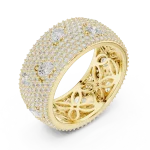 Infinite Pavé Multi-Shape Lab Grown Diamond Eternity Band