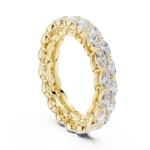 Infinite Marquise Cut Radiant Eternity Band - Image 3