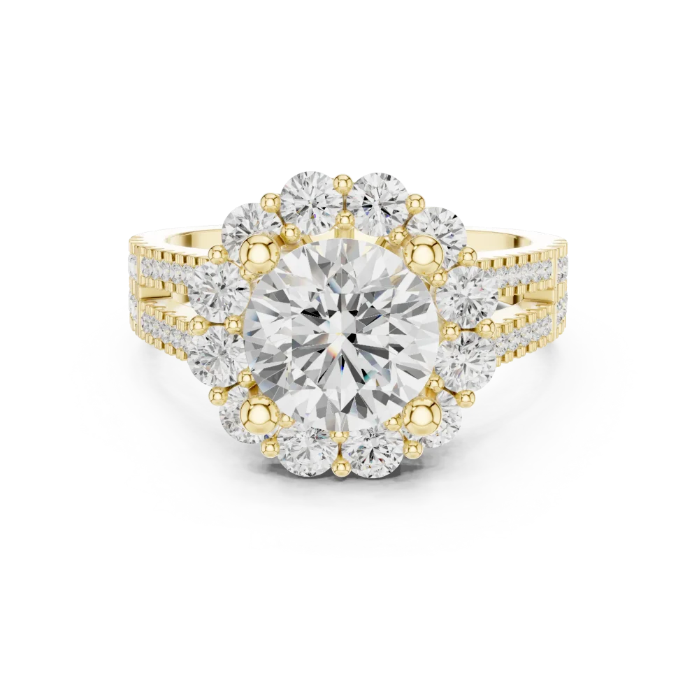 Ethereal Luminary Round Solitaire Engagement Ring - Image 2