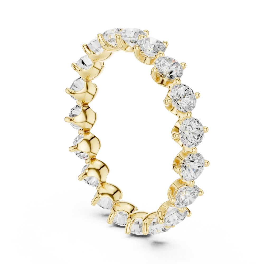 Infinite Radiance Round Brilliant Cut Eternity Band - Image 3