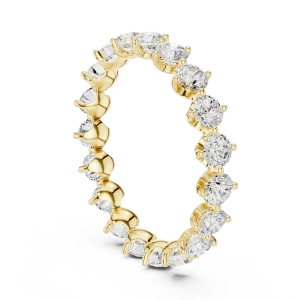 Infinite Radiance Round Brilliant Cut Eternity Band - Image 3