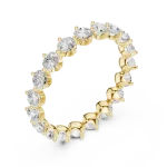 Infinite Radiance Round Brilliant Cut Eternity Band