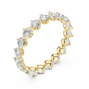 Infinite Radiance Round Brilliant Cut Eternity Band