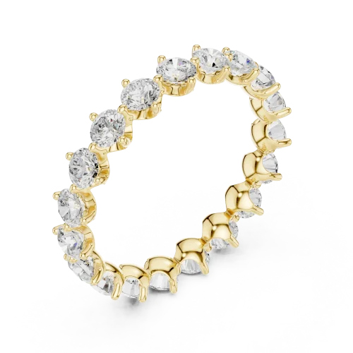Infinite Radiance Round Brilliant Cut Eternity Band