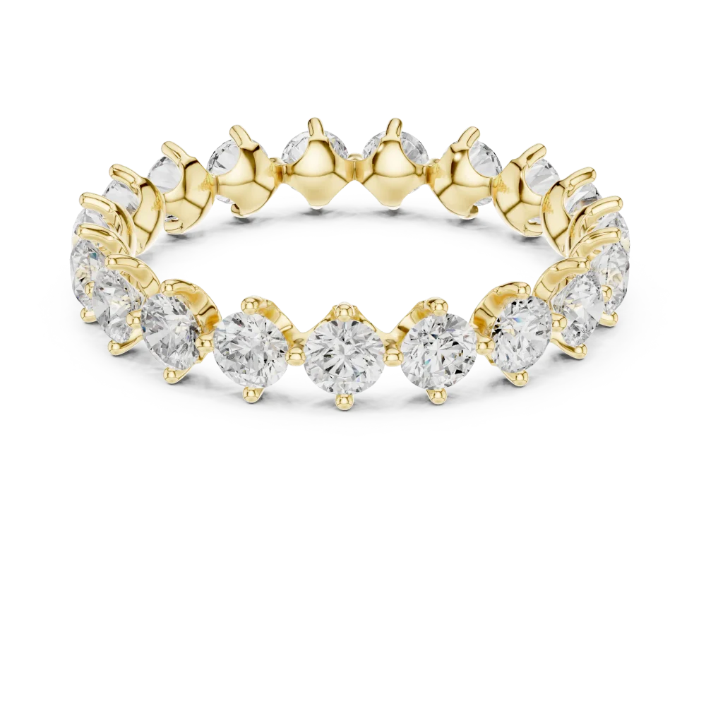Infinite Radiance Round Brilliant Cut Eternity Band - Image 2