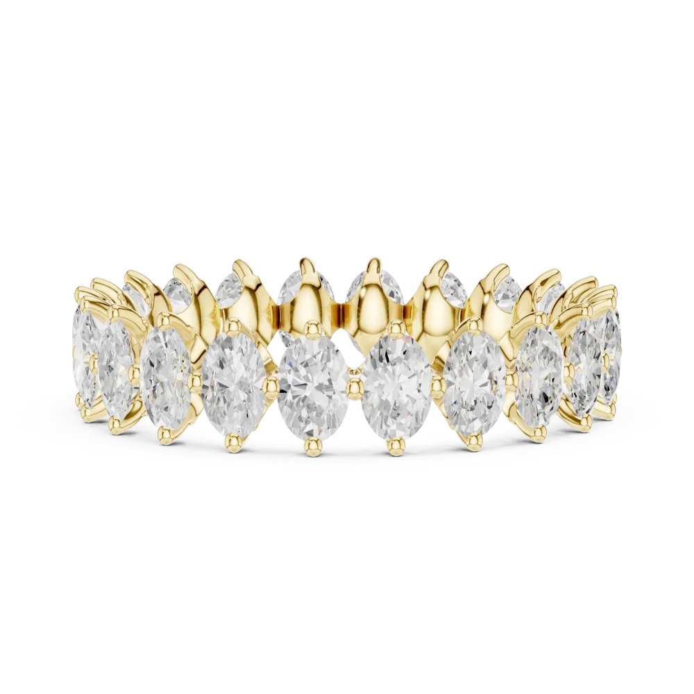 Infinite Oval Brilliant-Cut Eternity Band - Image 4