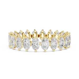 Infinite Oval Brilliant-Cut Eternity Band - Image 4