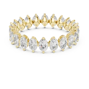 Infinite Oval Brilliant-Cut Eternity Band - Image 2