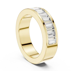 Linear Baguette Channel Eternity Band - Image 3