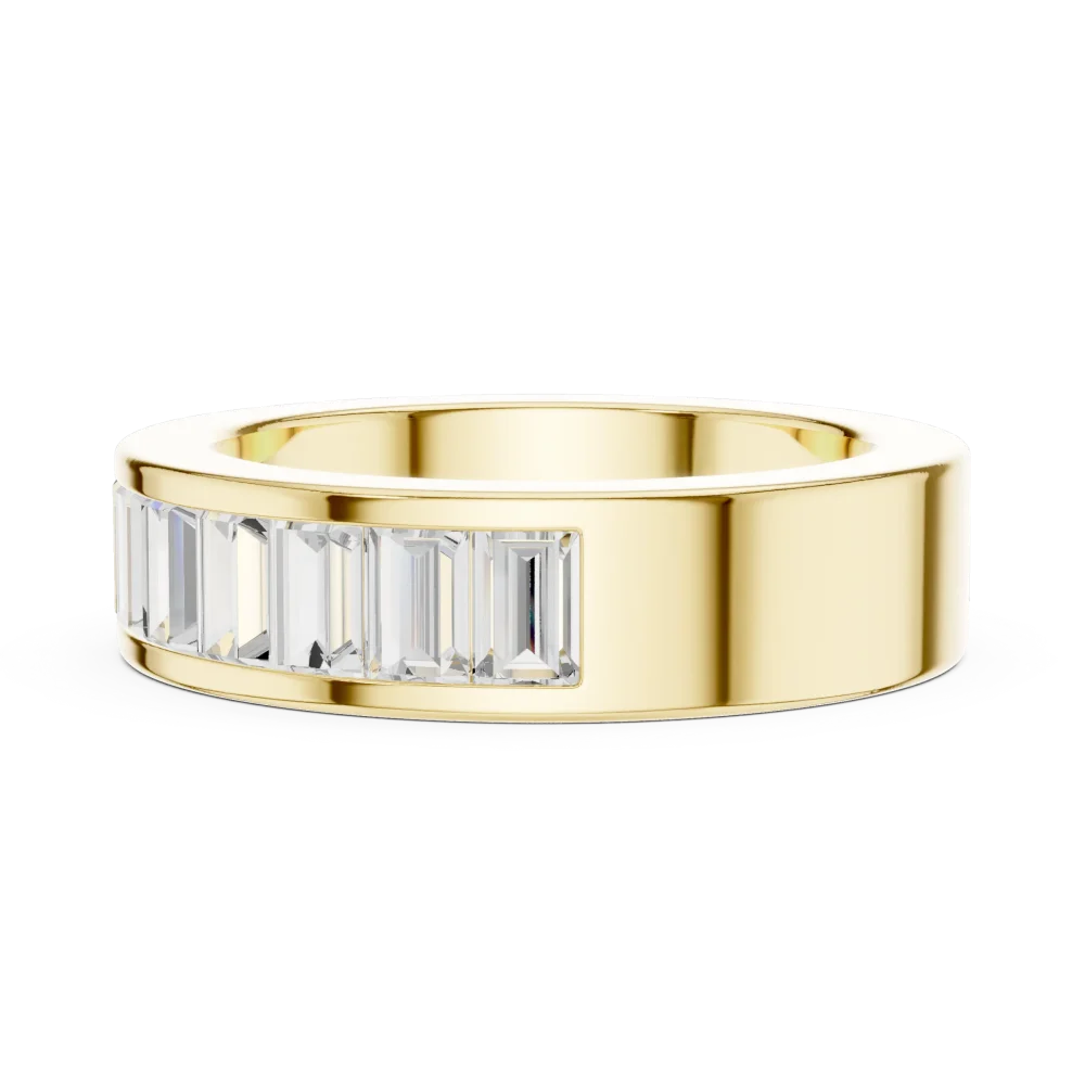 Linear Baguette Channel Eternity Band - Image 4