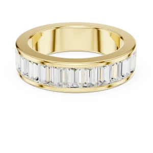 Linear Baguette Channel Eternity Band - Image 2