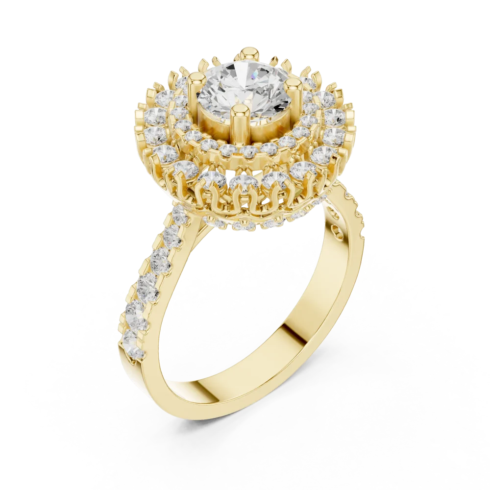 Elevate your style with this Luminary Solitaire Ring. Featuring a brilliant DIAMEUR diamond, this piece offers unmatched luxury. Shop this icon today.