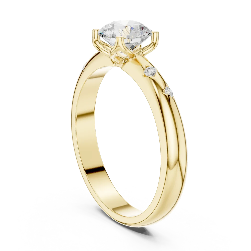 Luminary Round Brilliant Solitaire Engagement Ring - Image 3