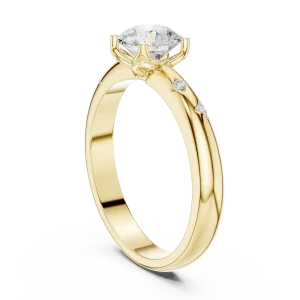 Luminary Round Brilliant Solitaire Engagement Ring - Image 3