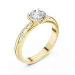 Luminary Round Brilliant Solitaire Engagement Ring