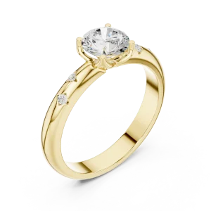 Luminary Round Brilliant Solitaire Engagement Ring