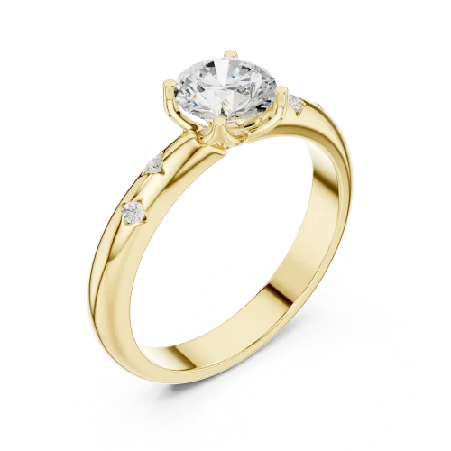 Luminary Round Brilliant Solitaire Engagement Ring