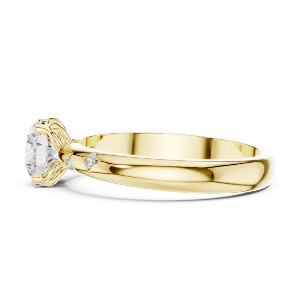 Luminary Round Brilliant Solitaire Engagement Ring - Image 4