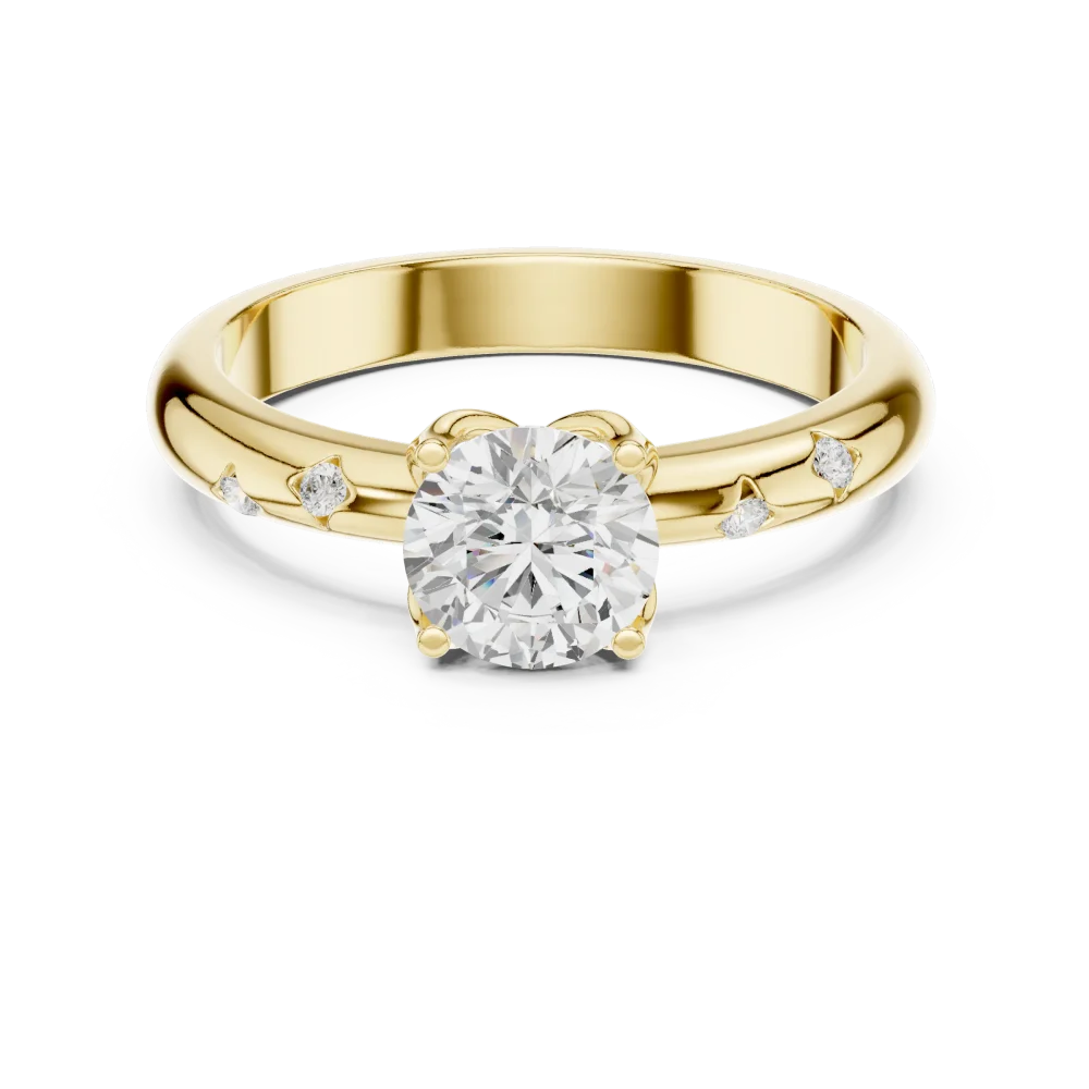 Luminary Round Brilliant Solitaire Engagement Ring - Image 2
