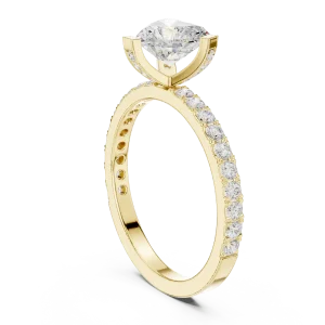 Ethereal Heart Pavilion Accent Ring - Image 3